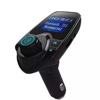 Bluetooth беспроводной автомобильный MP3-плеер Handsfree автомобильный комплект FM-передатчик 5 В 2,1 А двойной USB автомобильное зарядное устройство ЖК-дисплей автомобильный FM-модулятор