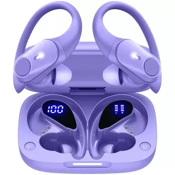 Bluetooth беспроводной Bluetooth до 40 часов звука Bluetooth AAC LED нет физических кнопок для нажатия наушники, которые комфортно подходят для бега IPX7