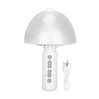 Bluetooth беспроводной караоке микрофон ночник Bluetooth микрофон для вечеринки KTV домашний праздникбелый White