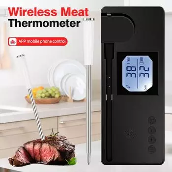 Bluetooth беспроводной термометр для мяса, духовки, гриля, барбекю, стейка, измеритель температуры, аксессуары для барбекю, кухонный инструмент для приготовления пищи