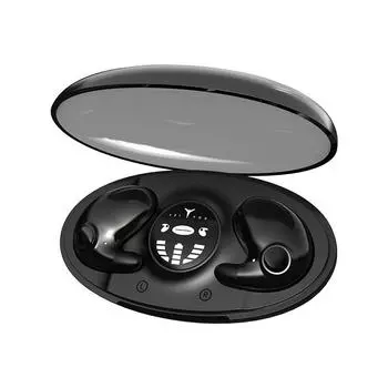 Bluetooth беспроводные мини-шумоподавление спортивные наушники для бега удобные наушники с низкой задержкой для киберспорта музыкальные наушники чёрный