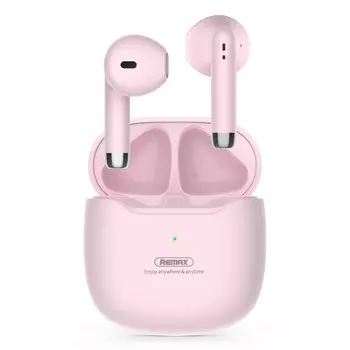 Bluetooth Bluetooth беспроводной Bluetooth мгновенный низкий звук AAC Bluetooth 35 часов музыки IPX7 раздельная регулировка громкости для левого и правого наушника [Последняя версия] розовый