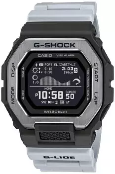 Bluetooth-часы серые [Casio] G-Shock G-LIDE GBX-100TT-8JF мужские