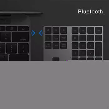 Bluetooth цифровая клавиатура, 34 клавиши, английская раскладка, финансовый учет для ПК и ноутбуков Argent