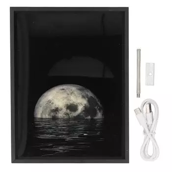 Bluetooth-динамик 18x24 см, HiFi-звук 3000K, ночник, декоративная живопись, беспроводной динамик BT5.3