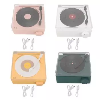 Bluetooth-динамик Будильник Чистый стереозвук Многофункциональные ретро маленькие настольные электронные часы Pale Pinkish Grey