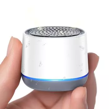 Bluetooth-динамик Degree Surround Sound LED Bluetooth-динамик Водонепроницаемый IPX6 Беспроводной динамик для ванной Компактный Bluetooth-динамик с воспроизведением до 20 часов