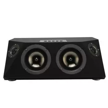 Bluetooth-динамик Hi-Fi стерео без потерь, перезаряжаемый, подключаемый, настольный беспроводной динамик для ПК и ТВ EU Plug