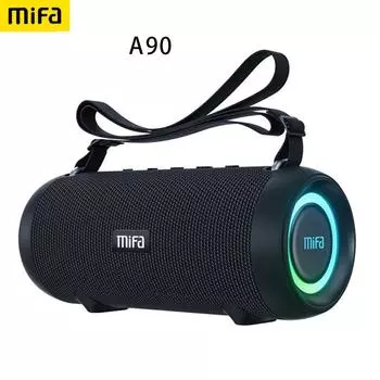 Bluetooth-динамик mifa A90, выходная мощность 60 Вт, Bluetooth-динамик с усилителем класса D, отличный бас, динамик для кемпинга