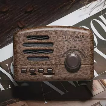 Bluetooth-динамик Retro Mini BT01 — милый, ностальгический и креативный дизайн