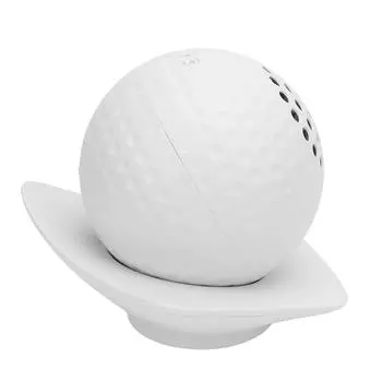 Bluetooth-динамик с превосходным звуком, водонепроницаемый, в виде мяча для гольфа, портативный беспроводной динамик для дома белый