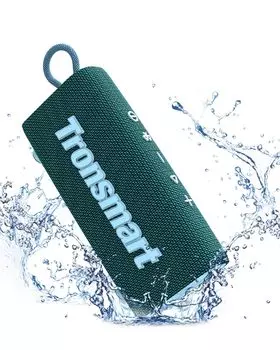 Bluetooth-динамик Tronsmart Bluetooth-соединение, зарядка, 15 часов непрерывного воспроизведения, портативный, водонепроницаемый IPX7, ударопрочный, полностью беспроводной стерео
