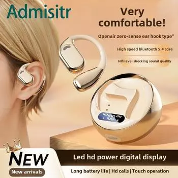 Bluetooth Earphone Hanging Ear Ultra-long Endurance Bluetooth Earphone Wireless Noise Reduction Waterproof Sports Special чёрный