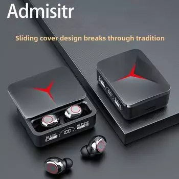 Bluetooth-гарнитура Беспроводная Bluetooth-вкладыш TWS Версия 5.3 чёрный