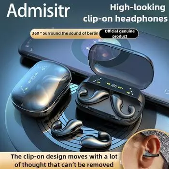 Bluetooth-гарнитура Беспроводная костная проводимость Сверхдлинная выносливость Бег Спорт Сверхдлинная выносливость чёрный