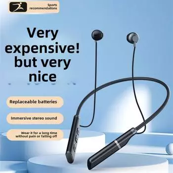 Bluetooth-гарнитура Беспроводная спортивная внутриканальная, не могу избавиться от длительного срока службы батареи чёрный