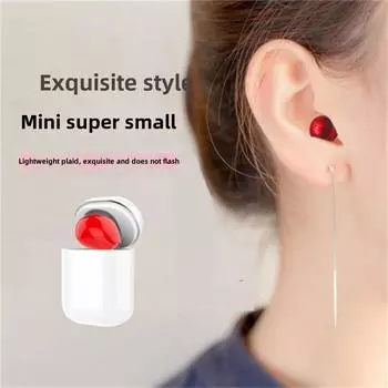 Bluetooth-гарнитура Мини Беспроводная спортивная гарнитура Безушная автомобильная Bluetooth-гарнитура Шумоподавление чёрный