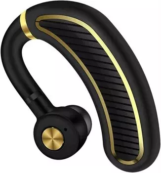 Bluetooth-гарнитура, Одно ухо, Левое/Правое, Водонепроницаемость IPX7, V5.0, Зарядка USB, Вращение 270°, Стиль с ушным крючком, Долговечные наушники, 30 часов разговора