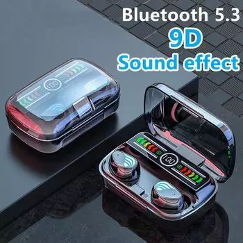 Bluetooth-гарнитура с низкой задержкой, беруши, электричество TWS, шумоподавление, мини-спортивная беспроводная гарнитура с шумоподавлением