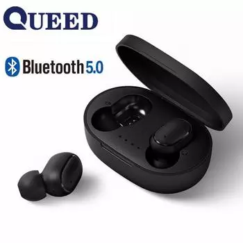 Bluetooth-гарнитура с шумоподавлением Беспроводная гарнитура TWS чёрный