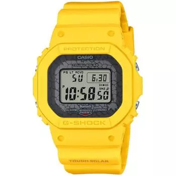 [Casio] Часы G-Shock [Модель сотрудничества с Фондом Чарльза Дарвина, Bluetooth, оснащенная биопластиком GW-B5600CD-9JR, мужские, желтые