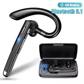 Bluetooth Hands Free Business наушники беспроводные одиночные наушники для вождения встреч HD вызов наушники микрофон гарнитура