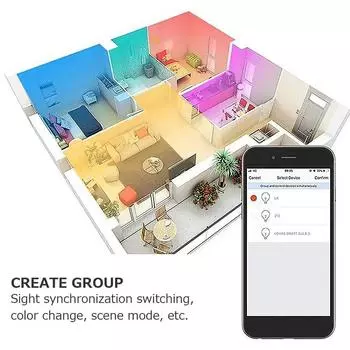 Bluetooth Led Bulb Tuya Smart Lamp GU10 Ceiling Light Bulbs RGB Spotlight Downlight Dimmable App Control Smart Life Living Room