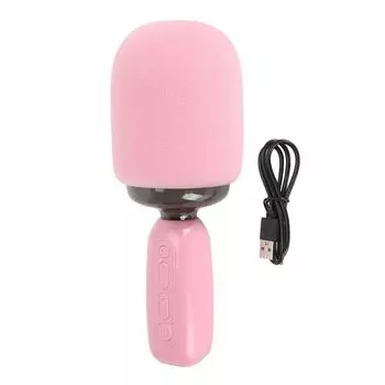 Bluetooth-микрофон с четким звуком, подключение к телефону, беспроводной микрофон для караоке, динамик для домашнего использования