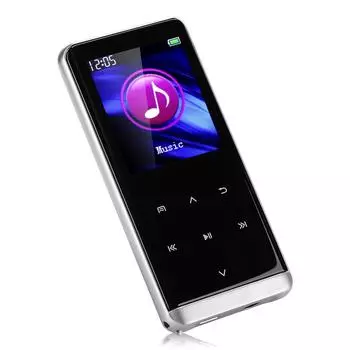 Bluetooth MP3-плеер Мини MP4 Медиа FM Радио Рекордер HIFI Звук Музыка Динамик 16 ГБ 8GB