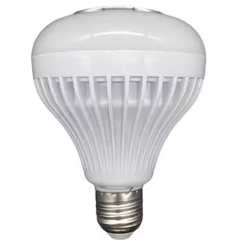 Bluetooth музыкальная лампочка пластиковая RGB многоцветная регулируемая беспроводная умная лампочка для баров