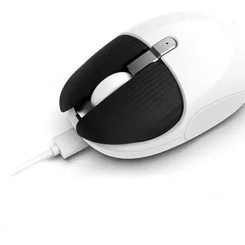 Bluetooth-мышь для Mac iPad Android Беспроводная мышь Перезаряжаемая мышь для ПК 2,4 ГГц Двухрежимная бесшумная мышь для ноутбука Портативный компьютер ПК wireless белый