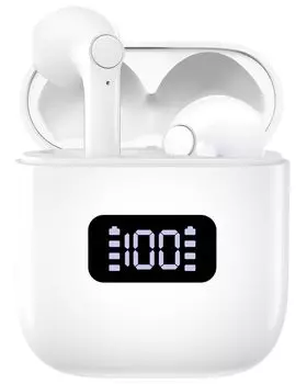 Bluetooth-наушники Беспроводные наушники Новейшая технология Bluetooth Мгновенное подключение при открытии крышки Светодиодный дисплей Bluetooth HiFi-звук Bluetooth