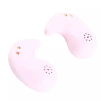 Bluetooth-наушники с цифровым дисплеем, зарядный футляр, беспроводные стереонаушники для сна и работы с музыкой розовый