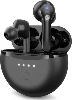 Bluetooth-наушники, совместимые с беспроводными наушниками, поддерживающими непрерывное воспроизведение в течение 30 часов, Hi-Fi AAC/SBC