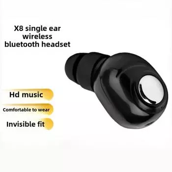 Bluetooth-наушники Внутриканальные шумоподавляющие наушники Качество звука Хорошее Длительное время ожидания Длительное время работы аккумулятора Мобильный телефон Универсальный чёрный