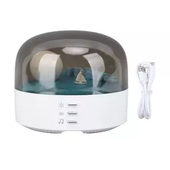 Bluetooth ночник динамик креативный расслабляющий успокаивающий портативный ночной светильник для спальни белый