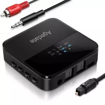 Bluetooth передатчик приемник оптический цифровой совместимый беспроводной аудио Bluetooth передатчик приемник подключение 2 устройств одновременно совместимый