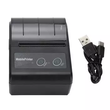 Bluetooth-принтер чеков с автоматическим переходом в спящий режим и выходом из спящего режима, беспроводной принтер билетов для ресторанов R