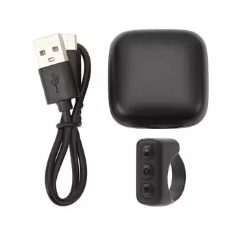 Bluetooth пульт дистанционного управления Page Turner APP Remote Scrolling Ring Clicker для сотового телефона Black чёрный