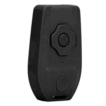 Bluetooth Remote Page Turner USB Rechargeable Wireless Camera Shutter Remote Photo Video Clicker чёрный