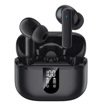 Bluetooth с функцией глубокого автоматического Bluetooth LED до 60 часов. Быстрое шумоподавление Bluetooth. Водонепроницаемость IPX7. Подходит для наушников, гарнитуры,