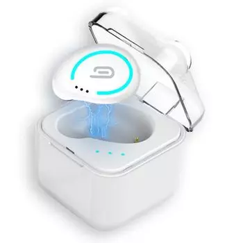 Bluetooth Single Wireless Качество звука Bluetooth Автоматическая совместимость с 500 мАч зарядный чехол гарнитура, вкладыши, наушники, Hi-Fi улучшение,
