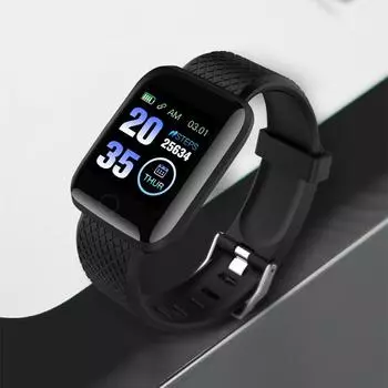 Bluetooth Smartwatch 116plus Smart Bracelet Fitness Watch 116 Plus Sports Wristband D13 Heart Rate Blood Pressure Pedometer
