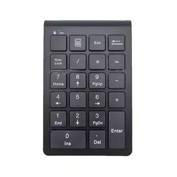 Bluetooth-совместимая 5.0 беспроводная цифровая клавиатура 22 клавиши цифровая клавиатура для бухгалтера кассира Другие системные ПК планшеты