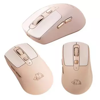 Bluetooth-совместимая мышь BT 5.0/4.0 + 2.4Ghz 1200-4000 DPI портативная компьютерная мышь перезаряжаемые оптические мыши для ноутбука ПК компьютера белый