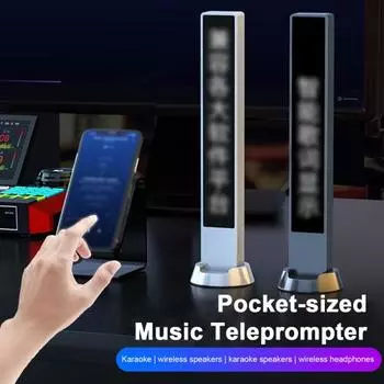 Bluetooth-совместимое устройство отображения текстов песен Стабильное соединение Простая настройка Универсальный телефон Ноутбук Дисплей текстов песен Умный портативный компьютер