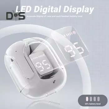 Bluetooth-совместимые игровые наушники Беспроводные наушники-вкладыши Автоматическое сопряжение с шумоподавлением и низкой задержкой Стереозвук Спортивные наушники A