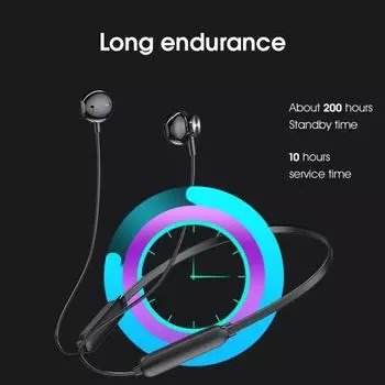 Bluetooth-совместимые наушники, чувствительность, долговечность, безопасность чёрный