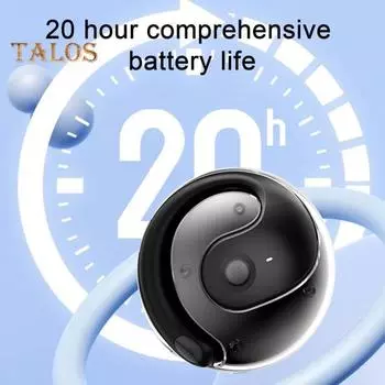 Bluetooth-совместимые наушники-переводчики Беспроводные наушники Высокоточные наушники-переводчики в реальном времени Языковой переводчик синий