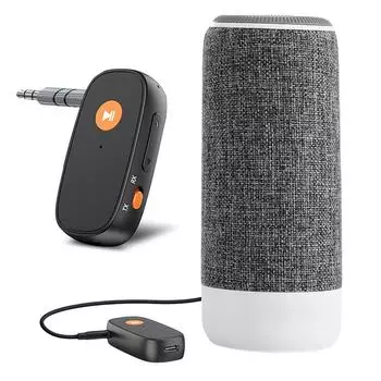 Bluetooth-совместимый 5.3 стерео музыкальный беспроводной адаптер с микрофоном 3,5 мм Aux Jack музыкальный приемник для ТВ автомобильных динамиков ПК наушников